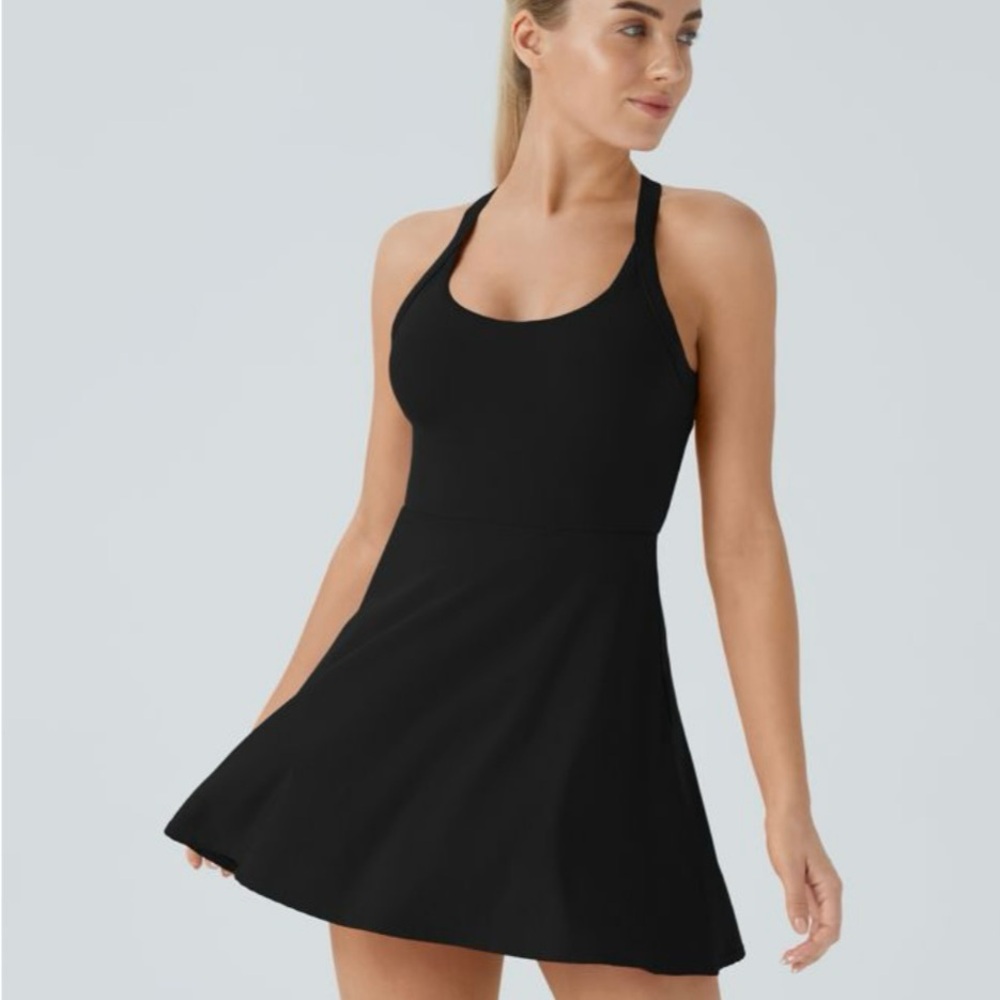 HALARA Black Mini Dress